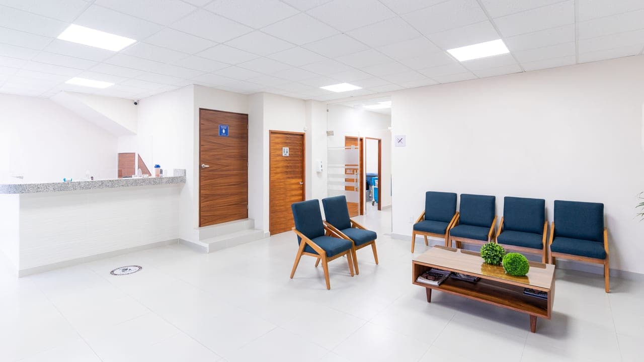 Sakin bir klinik ortamı